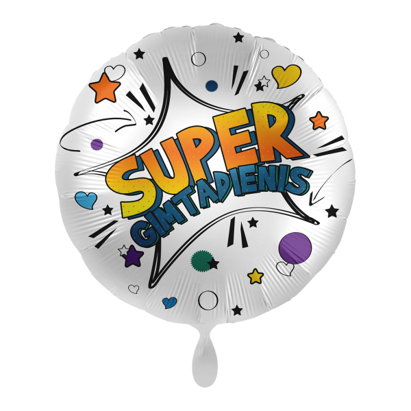 1 Balloon - Super Birthday - LIT