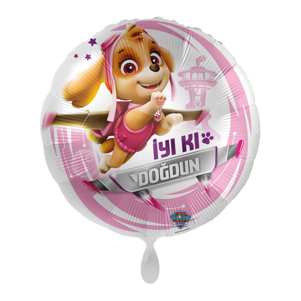 1 Balloon - Nickelodeon - Skye - Flying Birthday Wishes - TUR