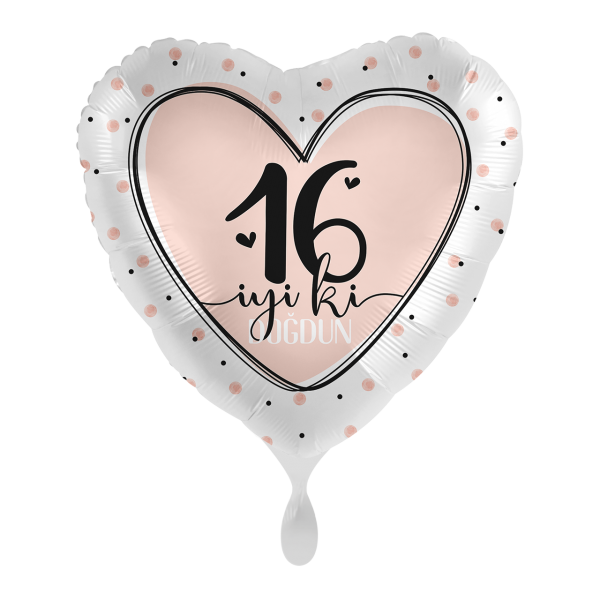 1 Balloon - Lovely Birthday 16 - TUR