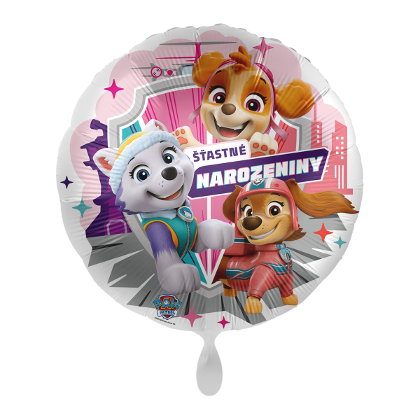 1 Balloon - Nickelodeon - Skye &amp; Everest - PAWsome Wishes - SLO