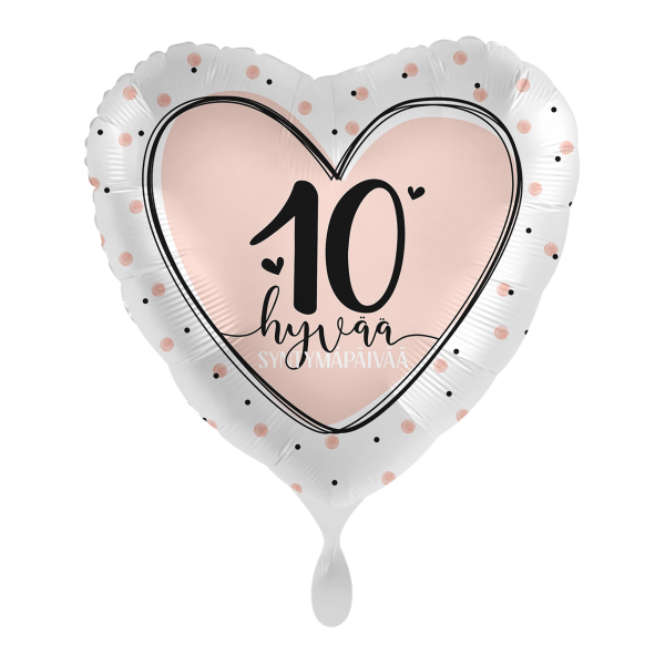 1 Balloon - Lovely Birthday 10 - FIN