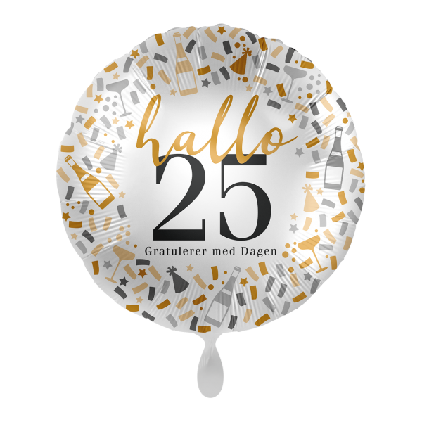 1 Balloon - Hello 25 - NOR