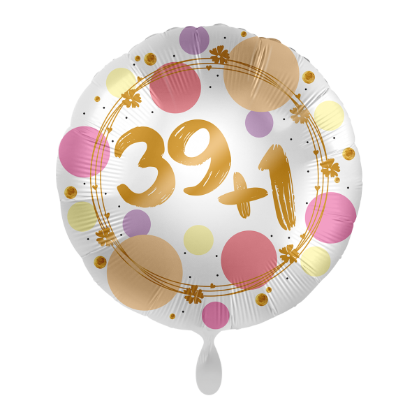 1 Balloon - Shiny Dots 39+1 - UNI