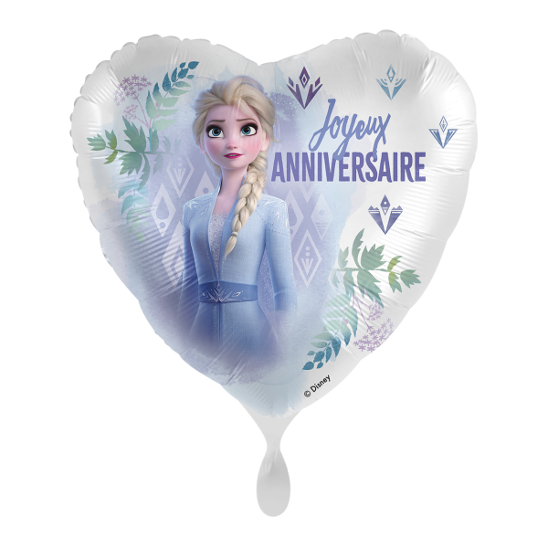 1 Balloon - Disney - Birthday with Elsa - FRE