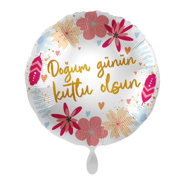 1 Balloon - Celebration Flowers - TUR