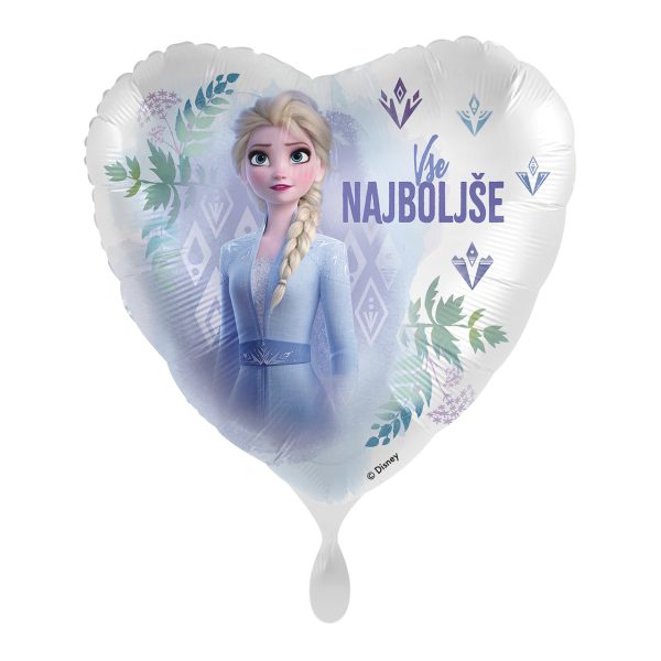1 Balloon - Disney - Birthday with Elsa - SLV