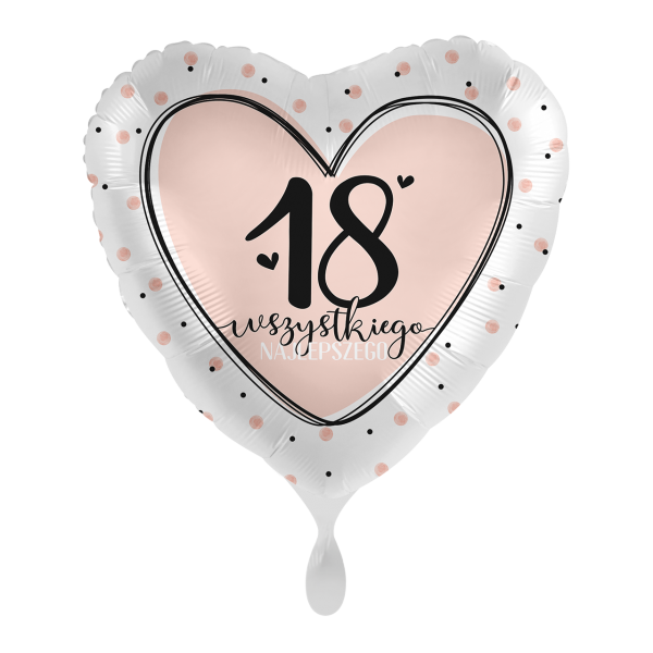 1 Balloon - Lovely Birthday 18 - POL