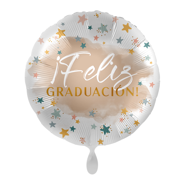 1 Balloon - Graduation with Stars - SPA