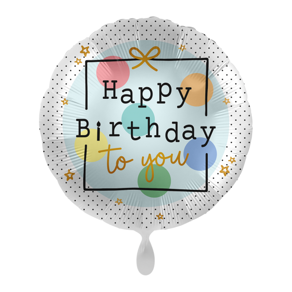 1 Balloon - Birthday Present - ENG