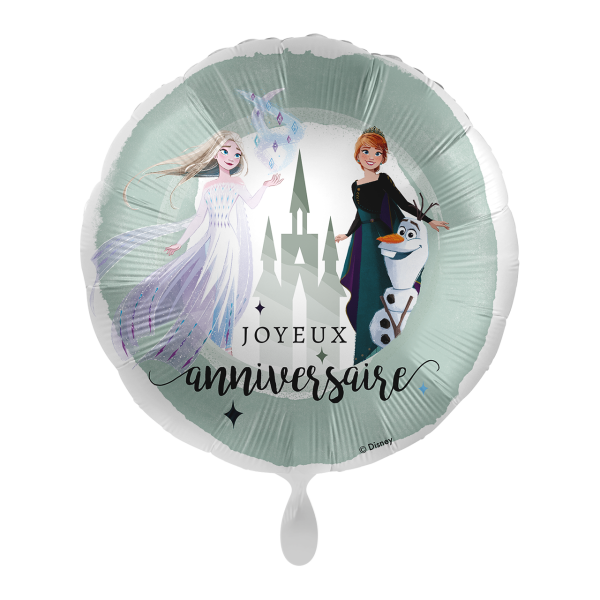 1 Balloon - Disney - Anna &amp; Elsa Birthday - FRE