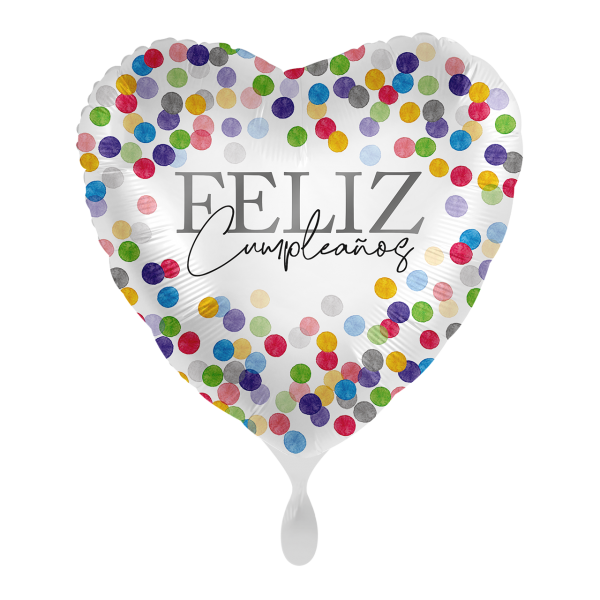 1 Balloon - Confetti Birthday - SPA
