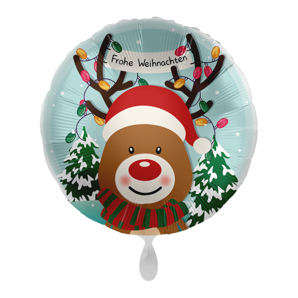 1 Ballon - Christmas Reindeer