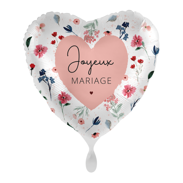 1 Balloon - Just Married Flowers - FRE