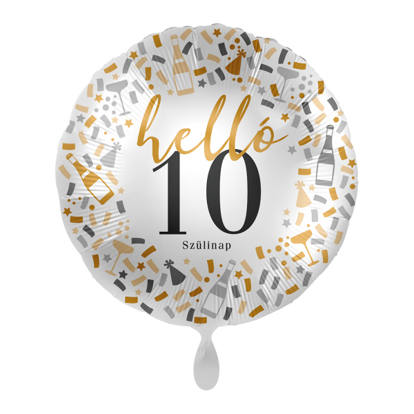 1 Balloon - Hello 10 - HUN
