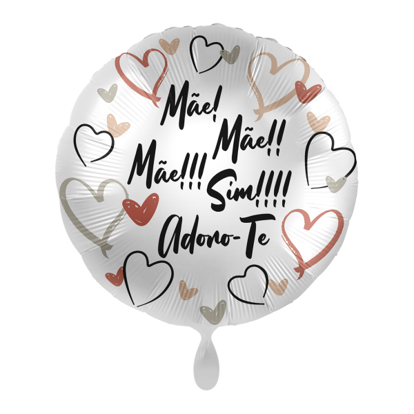1 Balloon - Mothers&#039;s Day Hearts - POR