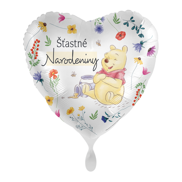 1 Balloon - Disney - Heartly Birthday from Pooh - SLO
