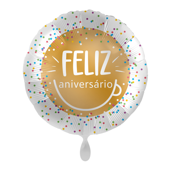 1 Balloon - Anniversary Birthday - POR