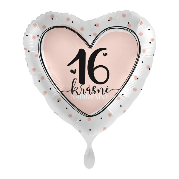 1 Balloon - Lovely Birthday 16 - CZE