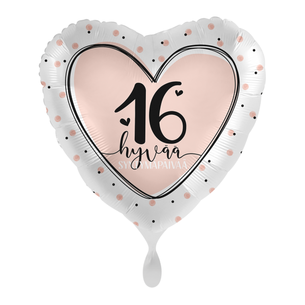 1 Balloon - Lovely Birthday 16 - FIN
