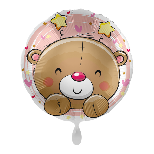 1 Balloon - Bear Pink - UNI