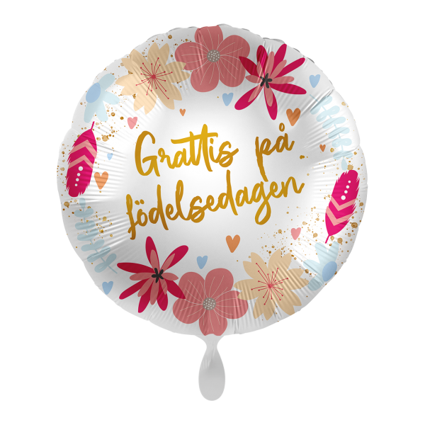1 Balloon - Celebration Flowers - SWE