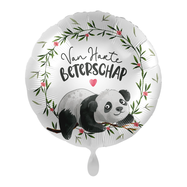1 Balloon - Get Well Natural Panda - DUT