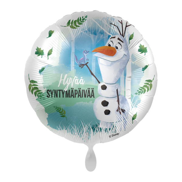 1 Balloon - Disney - Frozen Birthday Olaf &amp; Bruni - FIN