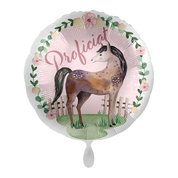 1 Balloon - Charming Horse Birthday - DUT