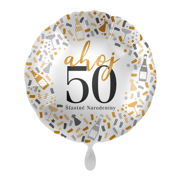 1 Balloon - Hello 50 - SLO
