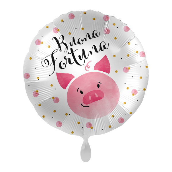 1 Balloon - Good Luck Piggy - ITA