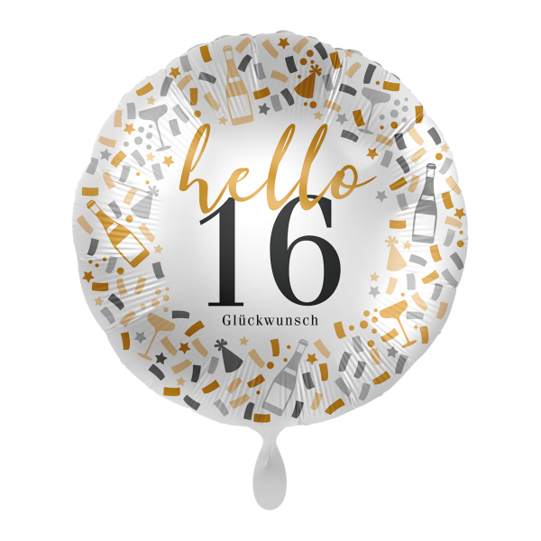 1 Ballon - Hello 16