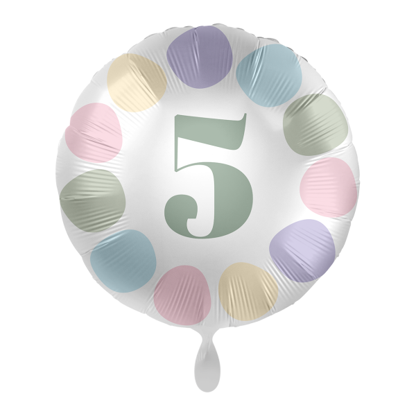 1 Balloon - Dotty Birthday - 5