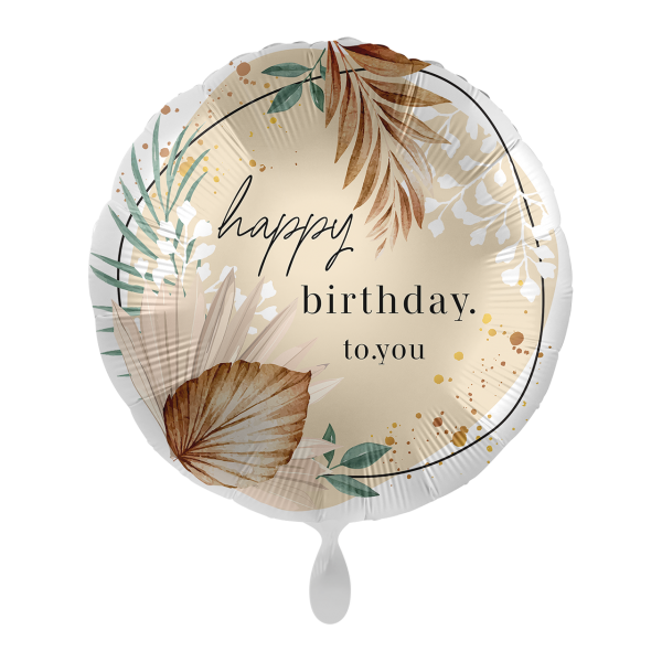 1 Balloon - Bohemian Birthday - ENG
