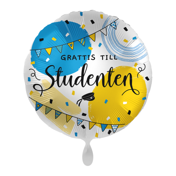 1 Balloon - Party Congrats student - SWE