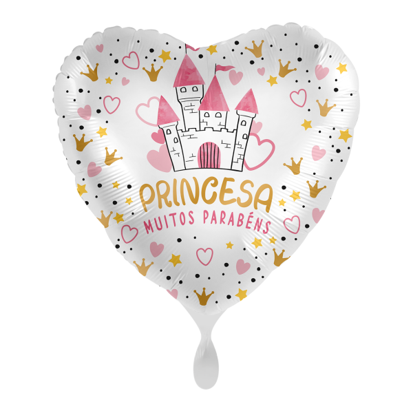1 Balloon - Magical Princess Birthday - POR