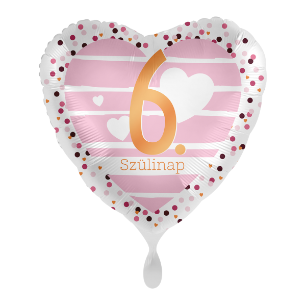 1 Balloon - 6. Birthday Hearts - HUN