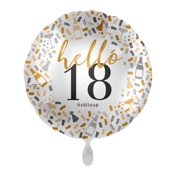 1 Balloon - Hello 18 - HUN