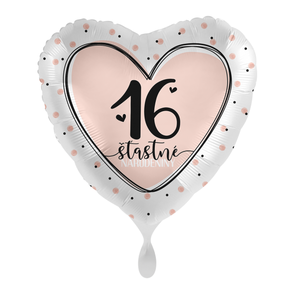 1 Balloon - Lovely Birthday 16 - SLO