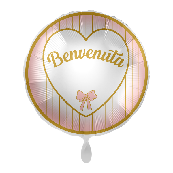 1 Balloon - BENVENUTA Pink - ITA