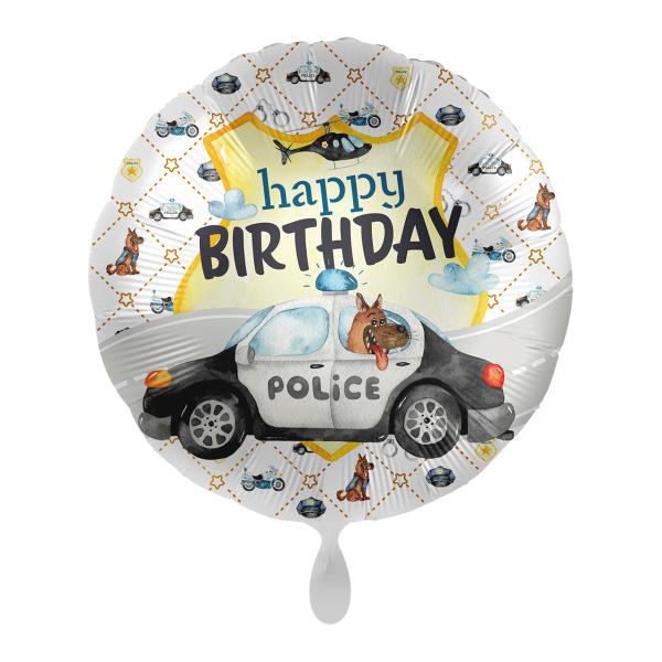 1 Balloon - Birthday Police - ENG