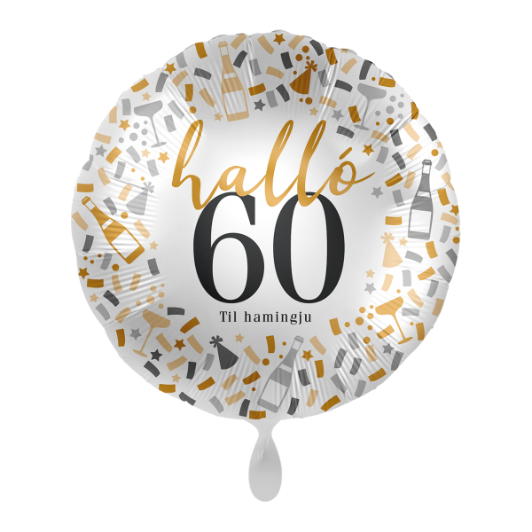 1 Balloon - Hello 60 - ICE