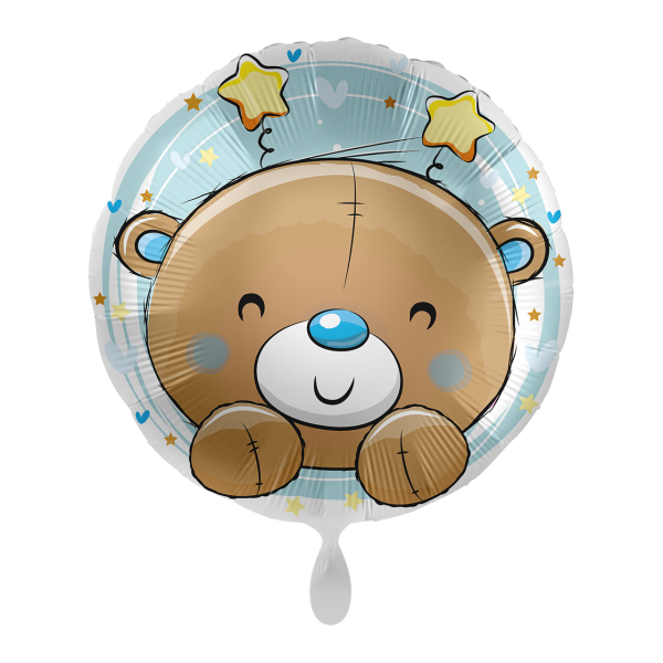 1 Balloon - Bear Blue - UNI