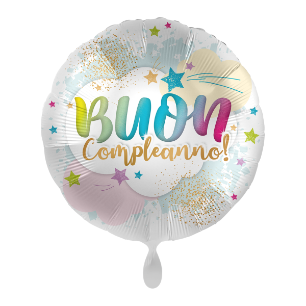 1 Balloon - Buon Compleanno - ITA