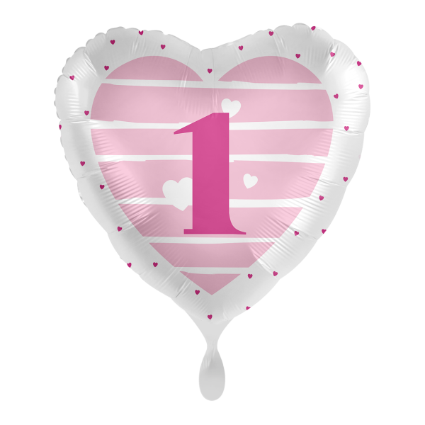 1 Balloon - Pink Birthday - 1
