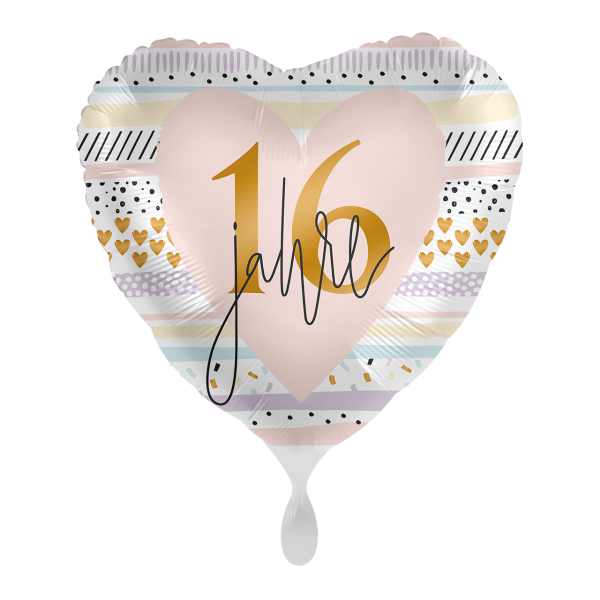 1 Ballon - Creamy Blush 16