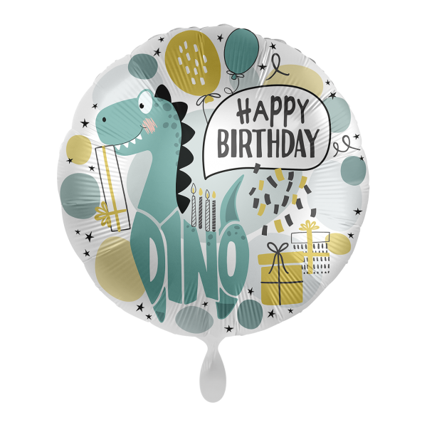 1 Balloon - Cool Dino Party - ENG
