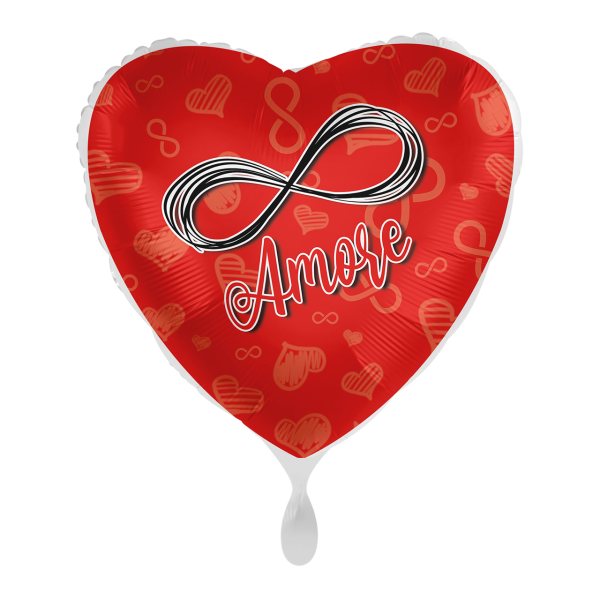 1 Balloon - Amore - Red Infinity - ITA