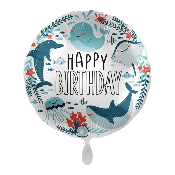 1 Balloon - Under The Sea Birthday - ENG