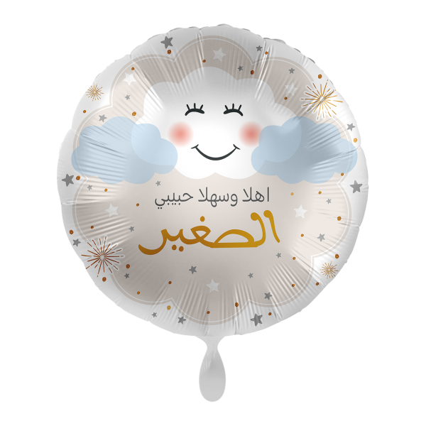 1 Balloon - Hello wonderful Baby - ARA