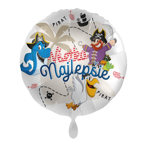 1 Balloon - Pirate Birthday - SLO